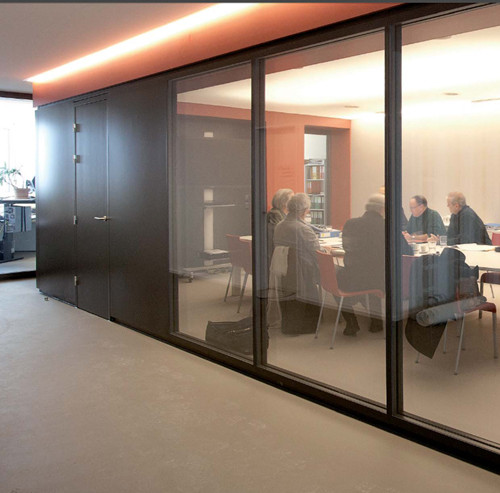 鋼麵板隔斷-隔牆產品設計效果圖